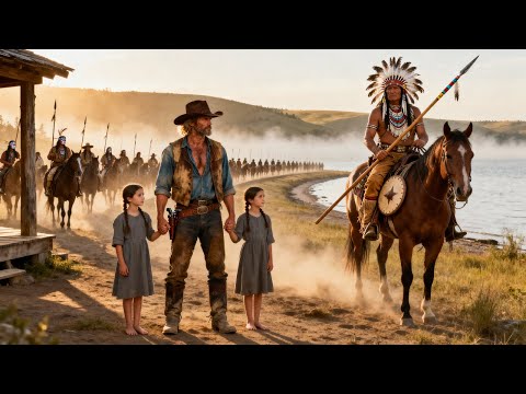 Видео: Бедный фермер спас двоих индейских детей из реки — на рассвете их отец пришёл со ста воинами