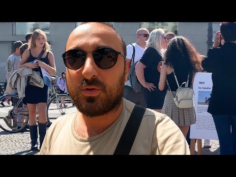 Видео: Мой первый день в Берлине, Германия!