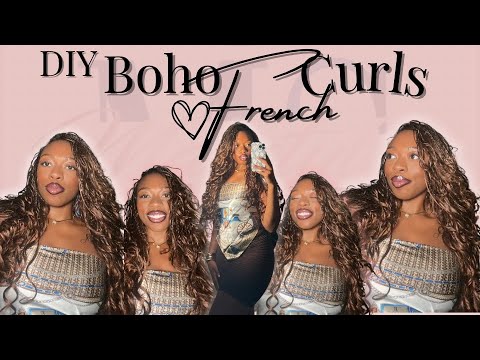 Видео: ПОДРОБНОЕ РУКОВОДСТВО ПО ЗАВИВАНИЮ ФРАНЦУЗСКИХ КУДЕЙ В СТИЛЕ БОХО | Косы без узлов🌱