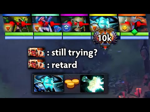 Видео: Когда команды больше нет, но ты — Storm Spirit на 10 км!