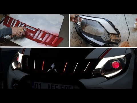Видео: Как это сделано Дизайн фар Mitsubishi L200