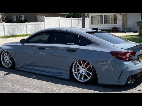 Видео: Часть 3. Подвеска с пневмоподвеской (регулировка) на 2021 год #hondaaccord sport #10thgenaccord #...