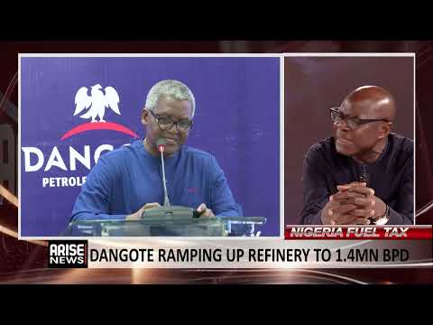 Видео: Dangote наращивает мощность НПЗ до 1,4 млн баррелей в сутки — Дэн Кунле