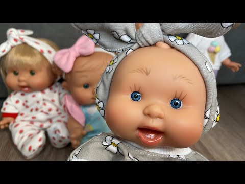 Видео: МОИ ОЧАРОВАТЕЛЬНЫЕ ПУПСЫ ОТ NINES D ONIL 21 и 26 см. Много одежды для них и распаковка новых пупсов