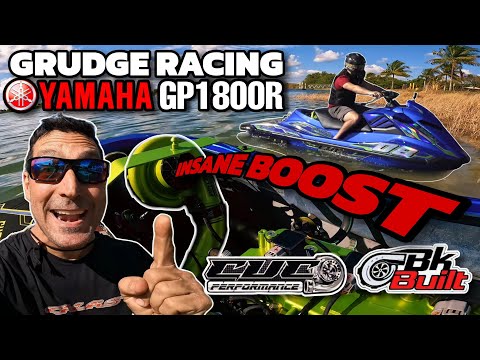 Видео: TURBO YAMAHA GP1800R WaveRunner, он же EL NIÑO Grudge Race Jetski, построенный Cuco Performance и...