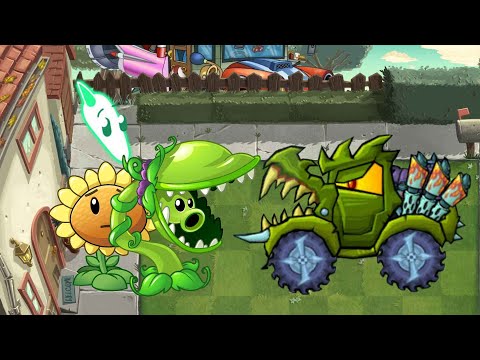 Видео: Растения из PLANTS vs ZOMBIES 2 помогают машинкам из Car Eats Car 3 найти Битли. Серия 127