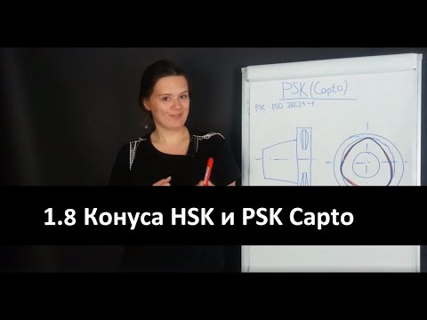 Видео: 1.8 Конуса HSK и PSK Capto | Полый инструментальный конус | Полигональный конус