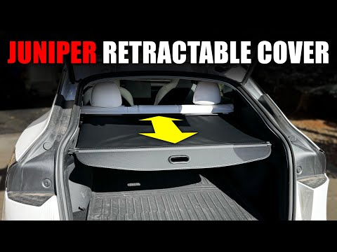 Видео: Новая Tesla Model Y: выдвижная крышка багажника Juniper! #tesla
