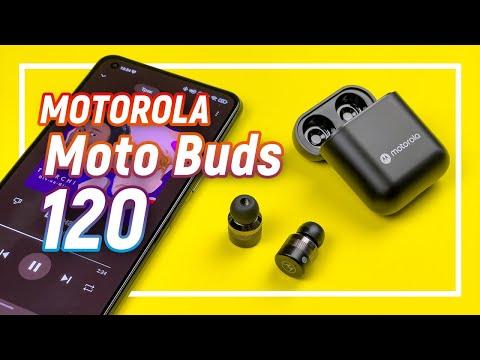 Видео: Самые маленькие наушники? Обзор Motorola Moto Buds 120