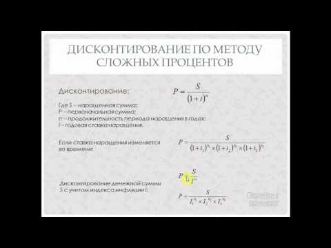 Видео: Сложные проценты в финансовых вычислениях