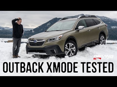 Видео: Тест Subaru Outback XMode 2020 года на бездорожье и снегу