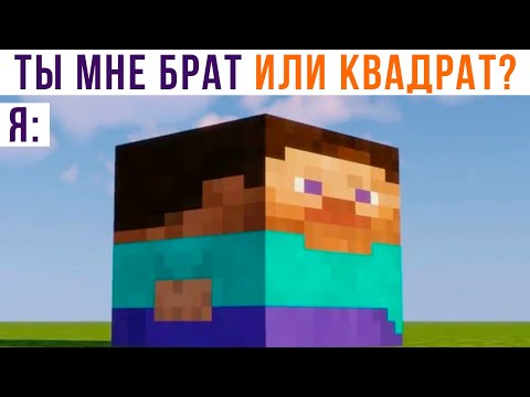 Видео: ТЫ МНЕ БРАТ ИЛИ КВАДРАТ?))) Приколы | Мемозг 959