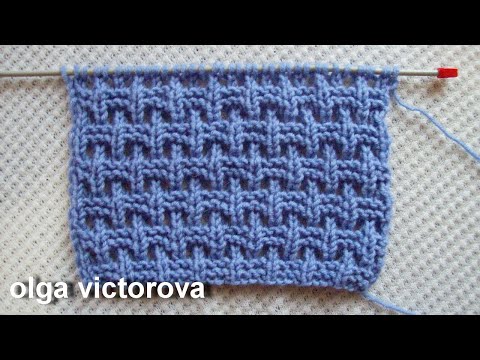 Видео: Ажурный узор 562 #Узорыспицами