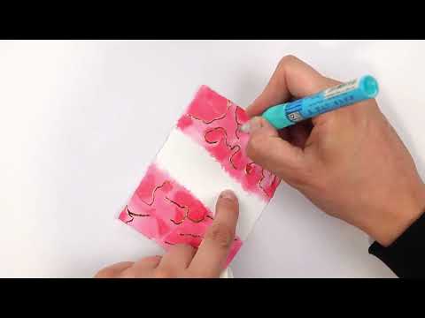 Видео: Техника искусственного мрамора! Просто и без грязи! (1238)