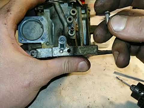 Видео: Как вытащить винт качества смеси за 2 минуты, карбюратор Солекс.