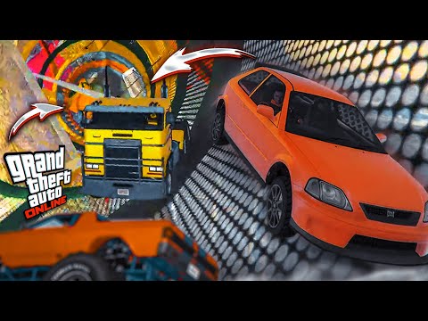 Видео: САМЫЙ СТРАННЫЙ СПУСК в GTA 5! МЫ РЖАЛИ ДО СЛЁЗ! ЗДЕСЬ РЕШАЕТ РАНДОМ!
