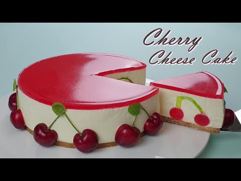 Видео: Без духовки / Как сделать прекрасный вишневый чизкейк / No-Bake