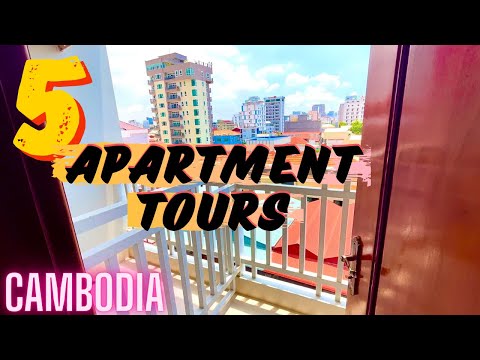 Видео: 5 туров по квартирам в Пномпене, Камбоджа