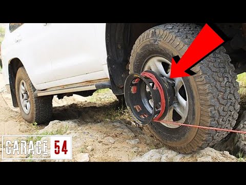 Видео: ЛЕБЁДКА из КОЛЕСА - СРАБОТАЕТ?