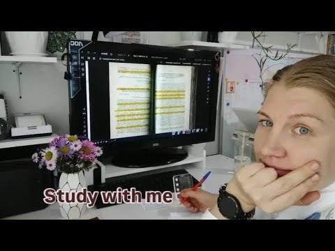 Видео: Study with me. 1 hour. Учись и работай со мной