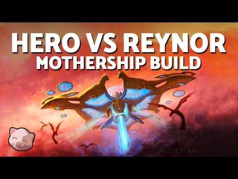 Видео: Сборка Nasty Mothership от HERO против REYNOR | WardiTV TLMC - StarCraft 2