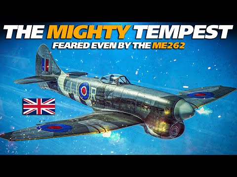 Видео: Эта штука просто бомба — могучий Hawker Tempest — которого боятся даже Ме-262 | Ил-2 | Вторая мир...