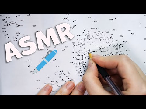 Видео: АСМР Рисую ручкой по точкам и шепчу в ушко 🎨 ASMR Whisper and Pen Drawing