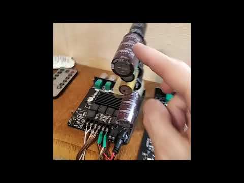 Видео: Усилитель звука 2.1 на TDA 7498E (160*2+220 SAB)