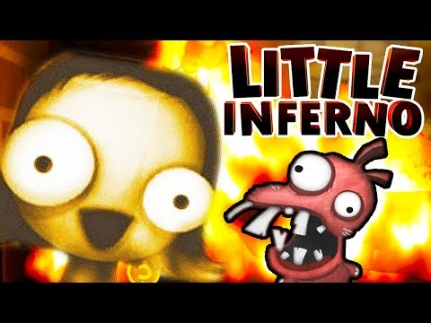 Видео: ИГРАЕМ С ОГНЁМ! - Little Inferno #1