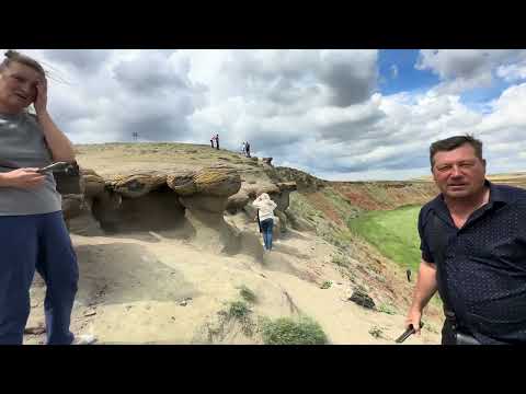 Видео: Букобайские яры. Оренбургская область. Беляевский район