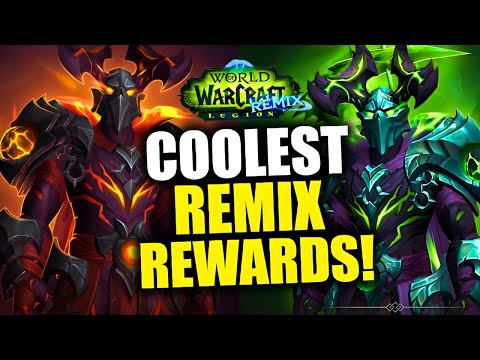 Видео: Самые захватывающие награды в Legion Remix и как их получить! Маунты, трансмогрификации | Руковод...