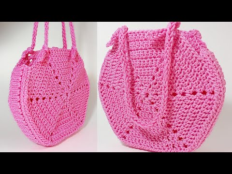 Видео: Сумочка шестиугольник