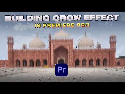 Видео: Как создать эффект роста здания в Premiere Pro | Учебные пособия по Premiere Pro | Эффект роста з...