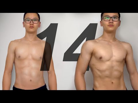 Видео: Набрал 7 кг за 14 дней/трансформация/transformation