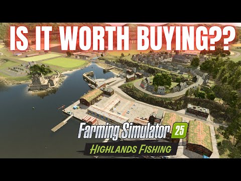 Видео: ЭТО ПУСТАЯ ТРАТТА ДЕНЬГ?? - Дополнение Highlands Fishing - Farming Simulator 25