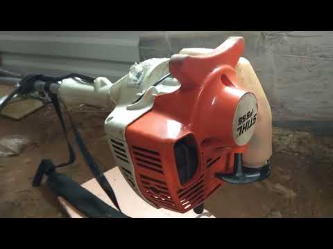 Видео: с минералки Stihl на синтетику.