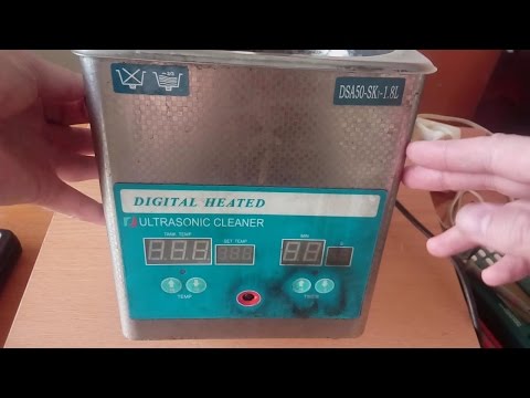 Видео: Ремонт ультразвуковой ванны DSA50, не работает ультразвук.