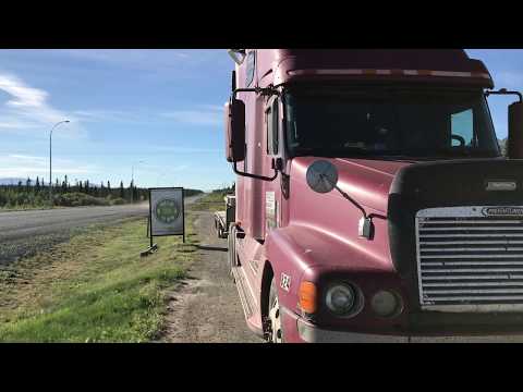 Видео: 538 Дальнобой США Аляска - Калифорния 1