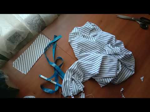 Видео: Рубашечный воротник, манжеты и планка быстро и легко.