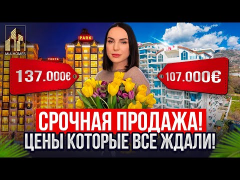 Видео: СРОЧНАЯ ПРОДАЖА! Цены которые все ждали! Недвижимость в Аланьи, Турция. #недвижимостьвтурции #alanya