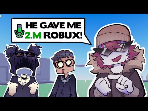 Видео: Я ПОМОГАЮ незнакомцам в Roblox Mic Up | Смешные моменты Roblox VC