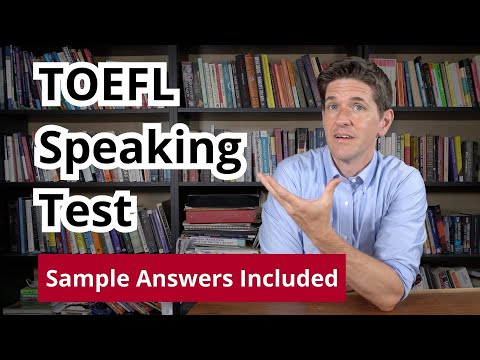 Видео: Практический устный тест TOEFL iBT с ответами (#13)