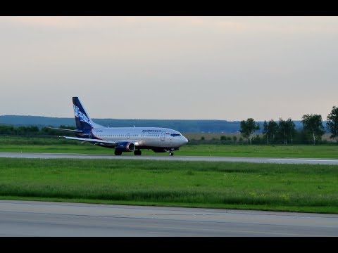 Видео: Заход и посадка в Симферополе