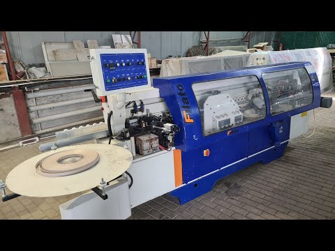 Видео: Кромкооблицовочный станок Filato FL 430 б/у
