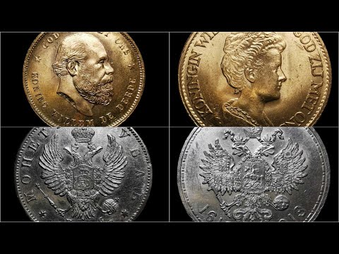 Видео: Покупки в клубе нумизматов: рубль 1818 года, 300 лет дома Романовых и много золотых монет