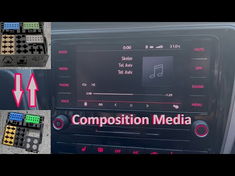 Видео: Composition Media замість RCD510 | Встановлення магнітоли Volkswagen Passat NMS |