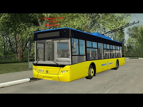 Видео: троллейбус в деревне ЭТО ПРОСТО ЧУДО