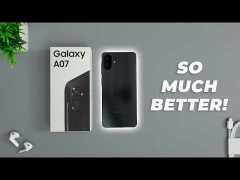 Видео: Обзор Samsung Galaxy A07 — лучший бюджетный телефон 2025 года?