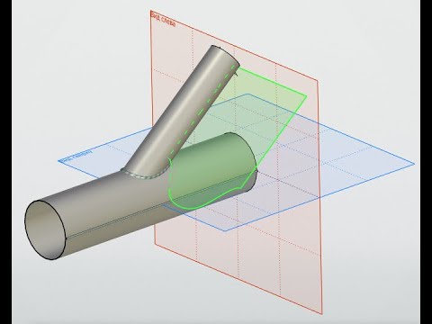 Видео: Инженерная графика Развертка