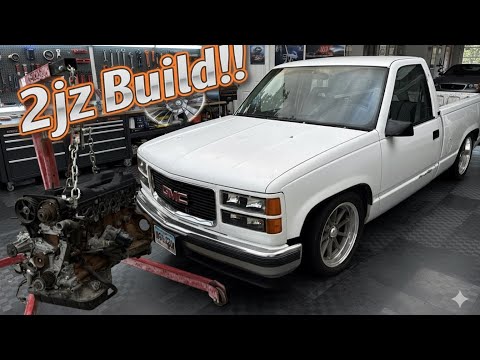 Видео: Сборка OBS CHEVY SINGLE CAB получит двигатель 2JZ!!!